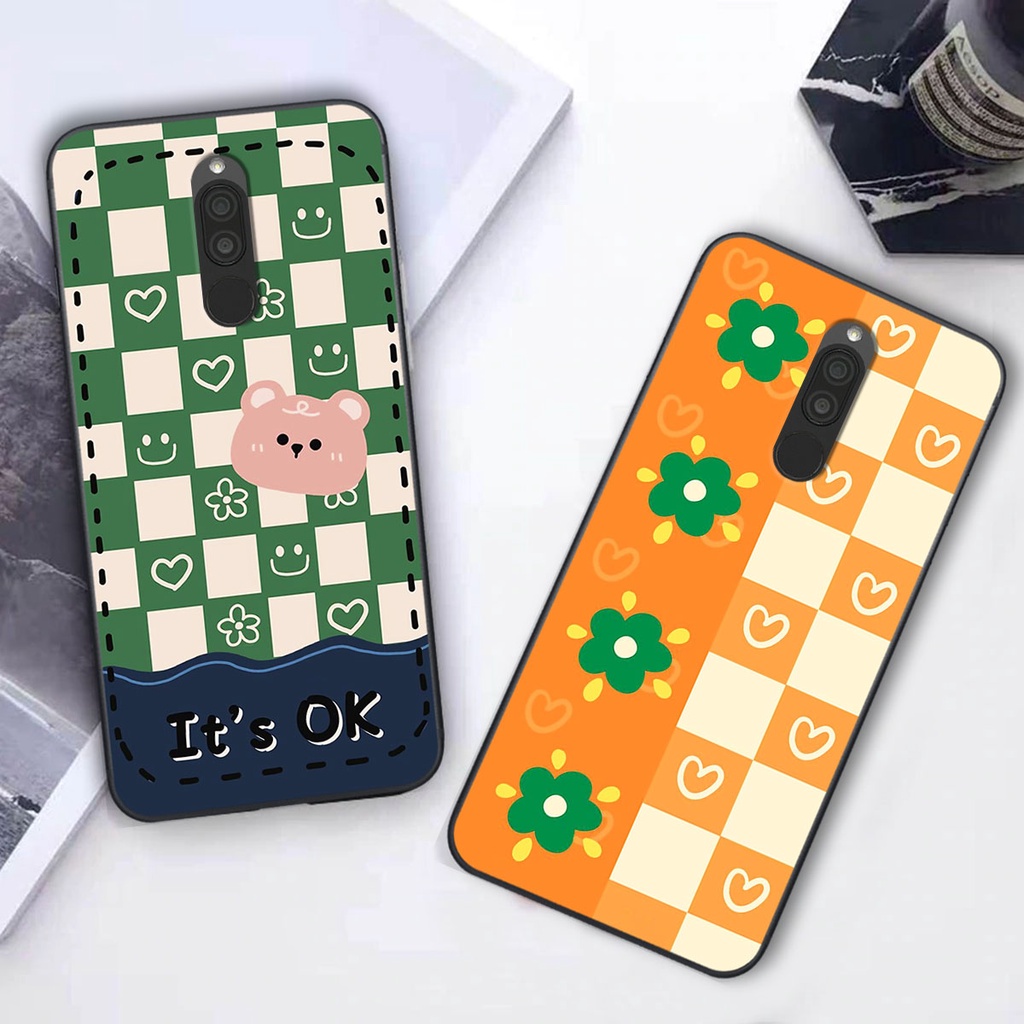 Ốp lưng Xiaomi REDMI 8 happy day, gấu bear dễ thương - BỀN - ĐẸP -BAO GIÁ TOÀN THỊ TRƯỜNG