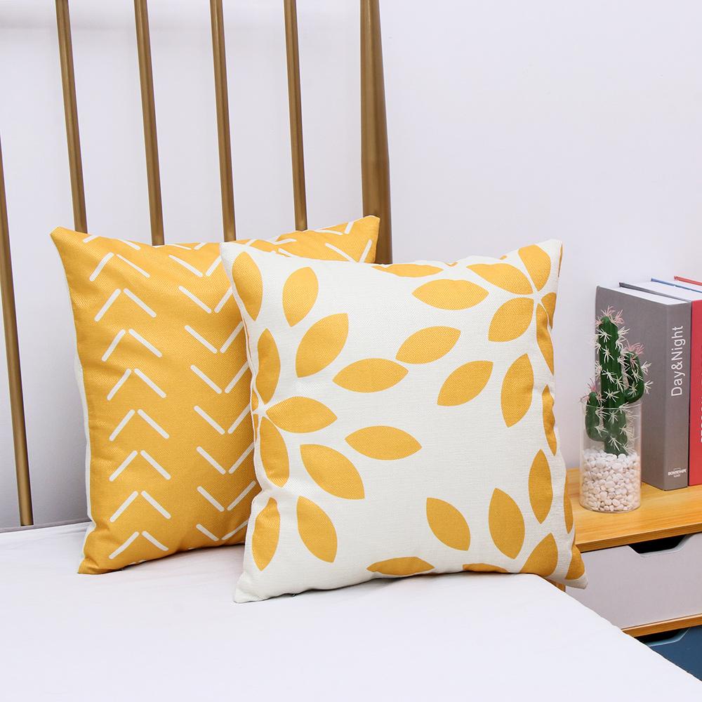 Jane Vỏ Gối Vải Lanh Hình Học Trang Trí Trong Nhà / Ngoài Trời / Giường Ngủ / Xe Hơi