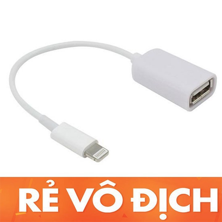 Cáp OTG iPhone, iPad cổng Lightning