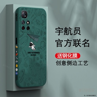 Ốp Lưng redmi 10 redmi note 10 redmi note 10s redmi note 9 redmi note 10 pro redmi note 8 redmi note 8 pro redmi note 7 redmi 8 redmi 9A redmi 9T redmi 9C redmi NOTE 9S redmi NOTE 9 PRO MI11T 11TPRO Ốp Điện Thoại Họa Tiết Phi Hành Gia Không Gian Cho TKR