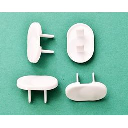 Combo 10 nút bịt ổ điện 2 chân bằng nhựa an toàn