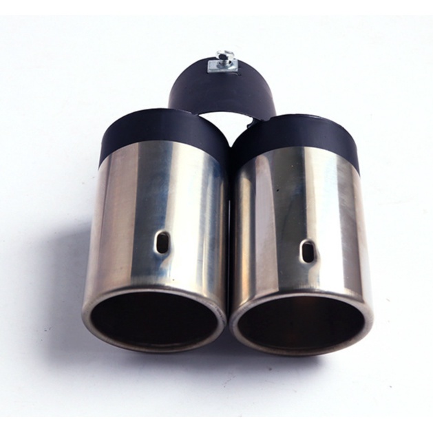 Ống Xả Đôi Chụp Độ Pô Bằng Thép Không Gỉ Cho Xe Hơi Ô Tô