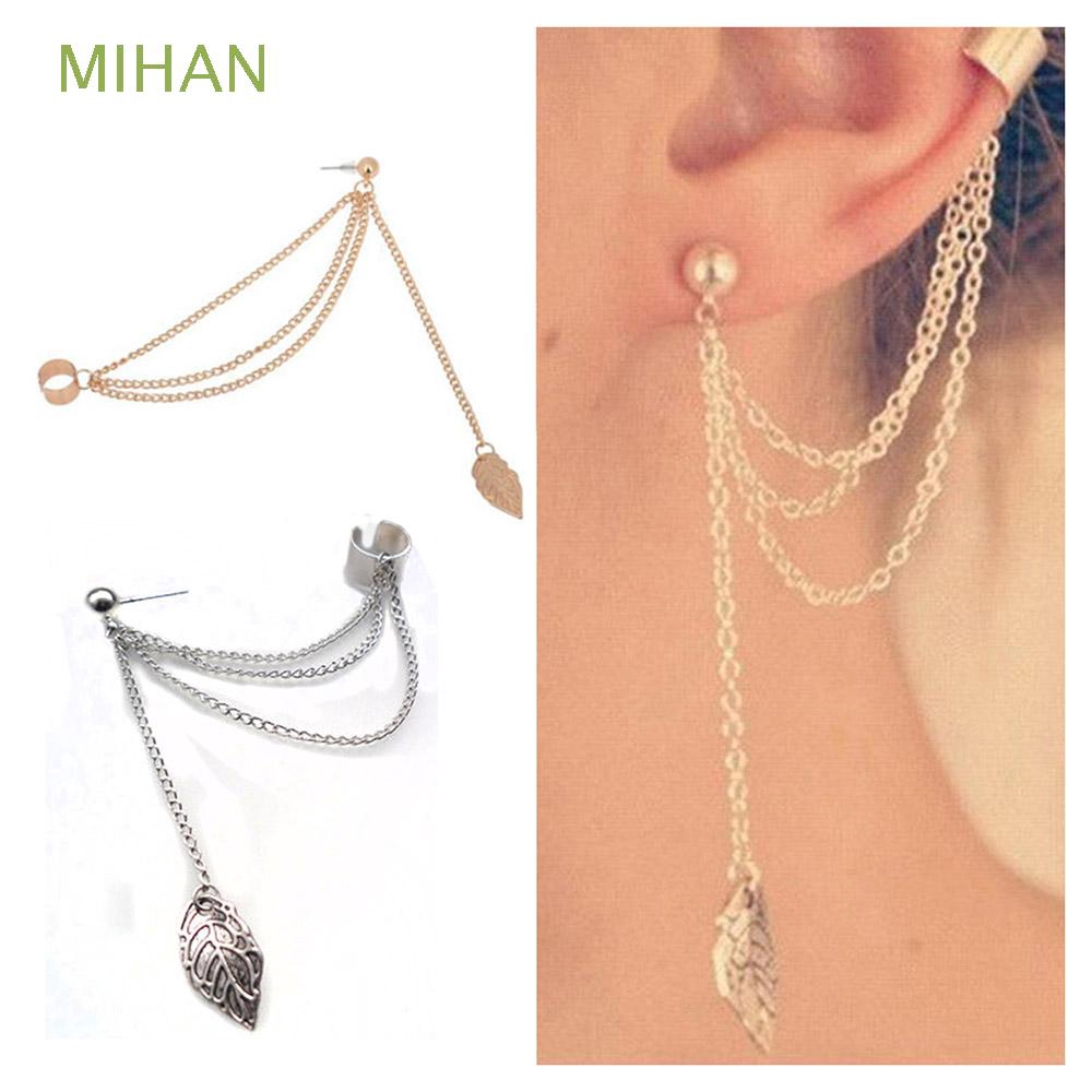 Khuyên tai gắn đá thời trang cho nữ