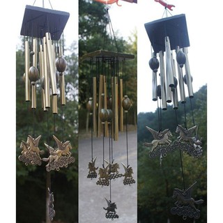 Chuông gió phong thủy 8 ống hợp kim nhôm mã đáo thành công