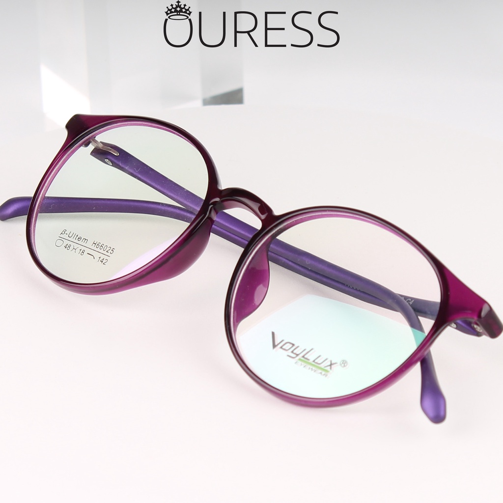 Gọng kính nhựa ultem cao cấp siêu nhẹ siêu bền thời trang – thương hiệu OURESS h66025