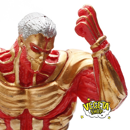 Mô hình Attack On Titan - Titan thiết giáp Amored Titan - Reiner Braun - Đại chiến Titan - Fullbox - 16cm