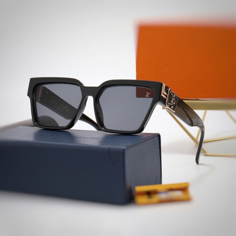 Kính Mát Thời Trang Nam Nữ LV Dáng Mắt Vuông Sang Chảnh. Kính Râm Thời Trang Nam Nữ Thích Hợp Làm Quà Tặng, Đi Chơi,Cafe