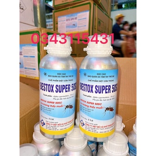  THUỐC MUỖI CHAI NHÔM BESTOX SUPER 50SC