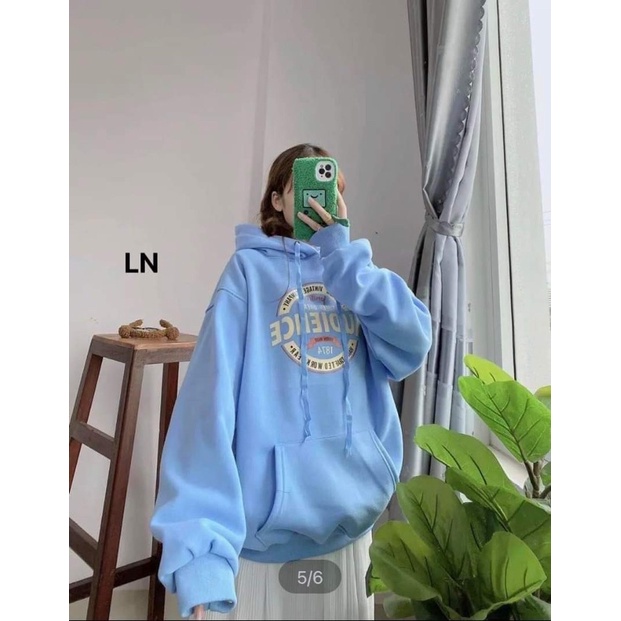 Áo hoodie nỉ cottin vòng tròn LN11