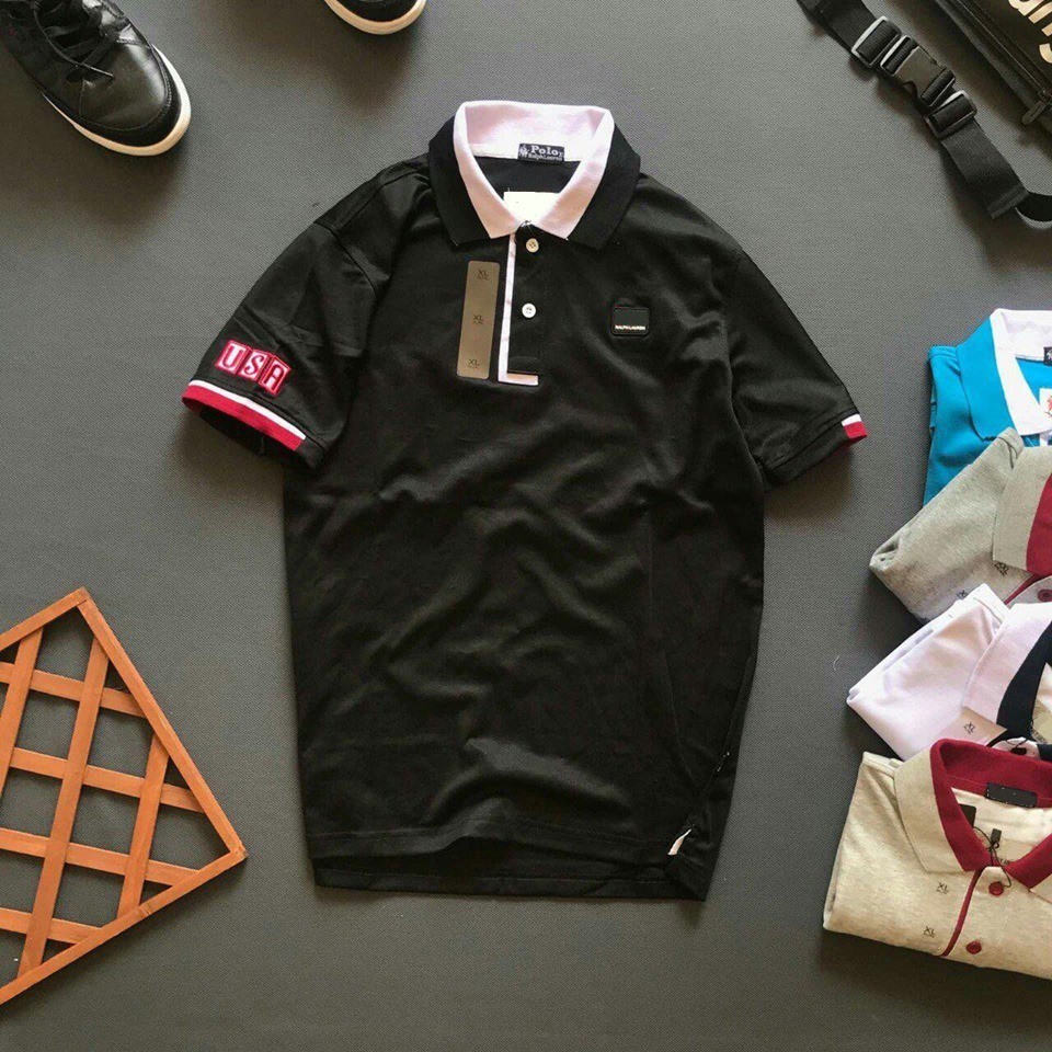 ÁO THUN NAM CAO CẤP CỔ BẺ | BigBuy360 - bigbuy360.vn