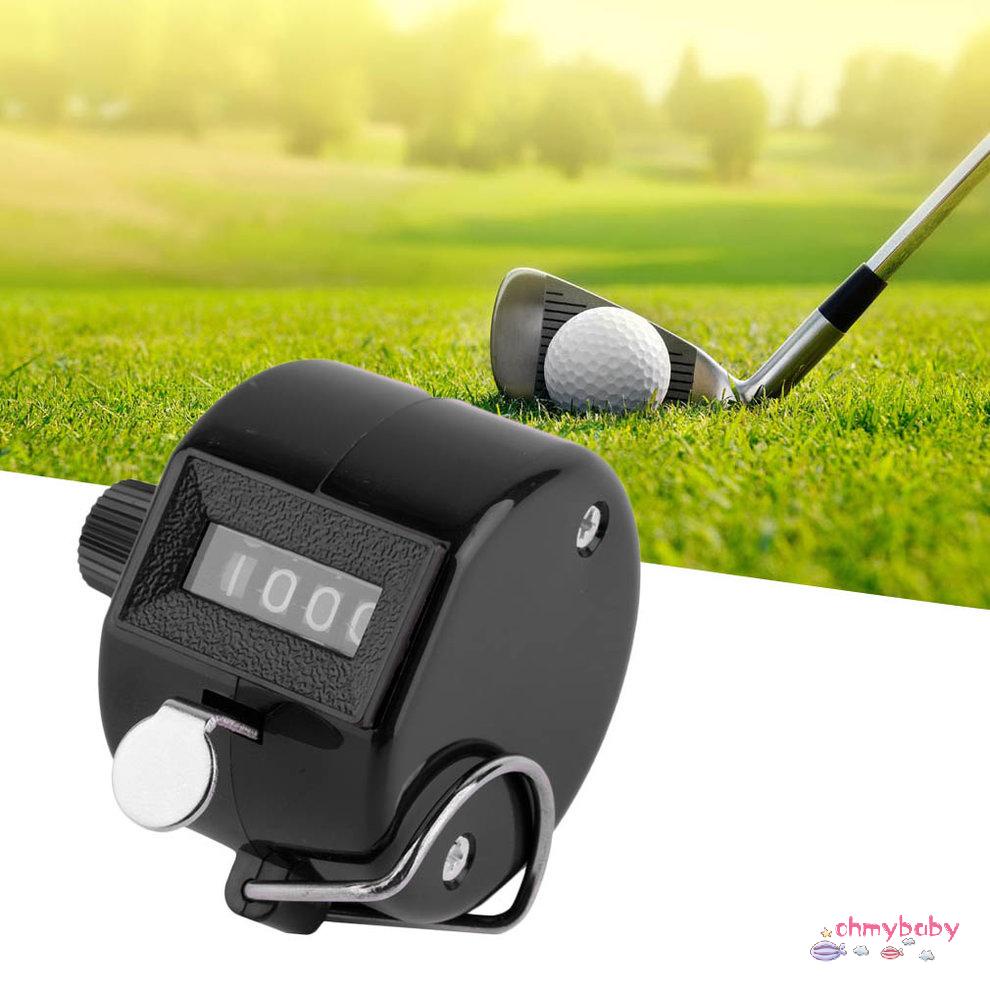 4 chữ số Cầm tay Số đếm Bộ đếm Thủ công Palm Clicker Số Đếm Golf [8/16]