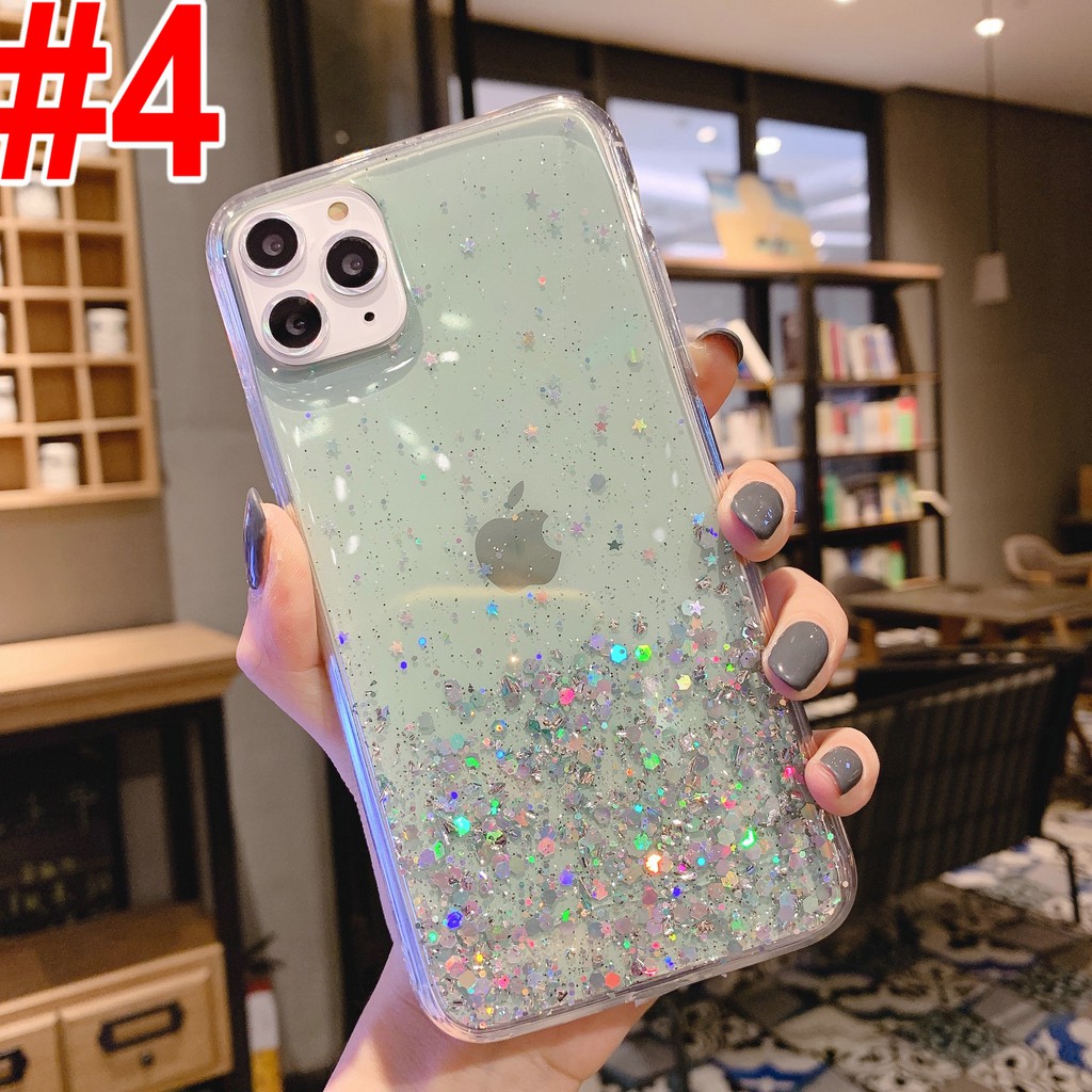 PT| Ốp điện thoại họa tiết sao trời lấp lánh xinh xắn cho Xiaomi Redmi 9A 9C 9 4X 5A 6 6A 7 7A 8 8A Note 9s 9 4 5 6 7 8 Pro