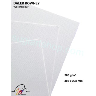 Giấy vẽ màu nước Daler Rowney Cold press Grain fin Rough 300gsm