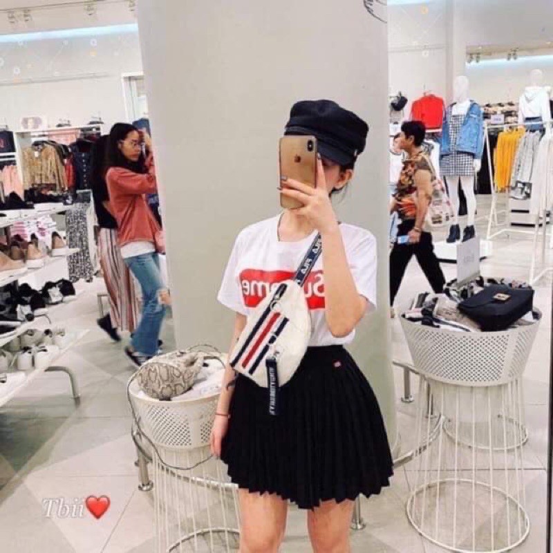 chân váy xếp ly ngắn cạp chun | BigBuy360 - bigbuy360.vn