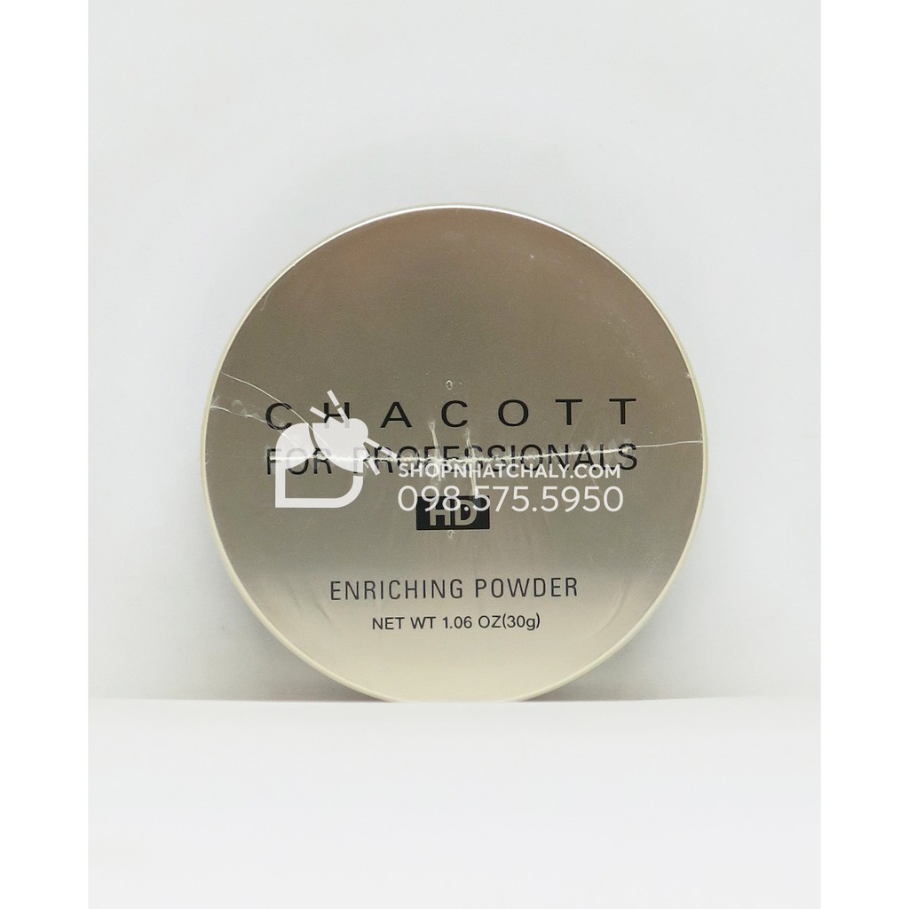 Phấn trang điểm dưỡng da Chacott for Professionals Enriching Powder. Hợp da thường da khô. Review cực cao