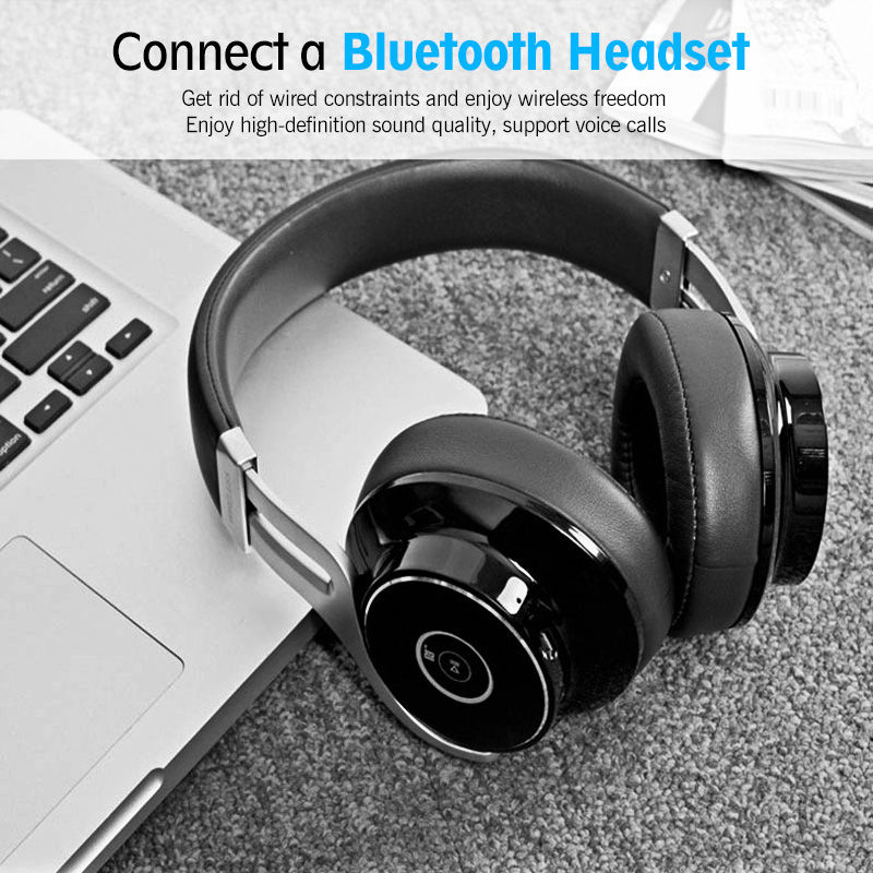 Hdoorlink Usb Nhận Tín Hiệu Bluetooth 5.0 Mini Chuyển File Âm Thanh Cho Máy Tính / Laptop