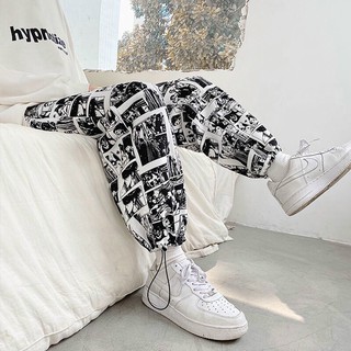 Quần Jogger Nam Hoạ Tiết Hoạt Hình Mẫu Mới