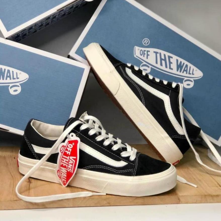 Giày Thể Thao Nam Nữ Cổ Thấp, Giầy Vans Vault Old Skool Đen Trắng, Giày Giá Rẻ Vải Cao Cấp | BigBuy360 - bigbuy360.vn