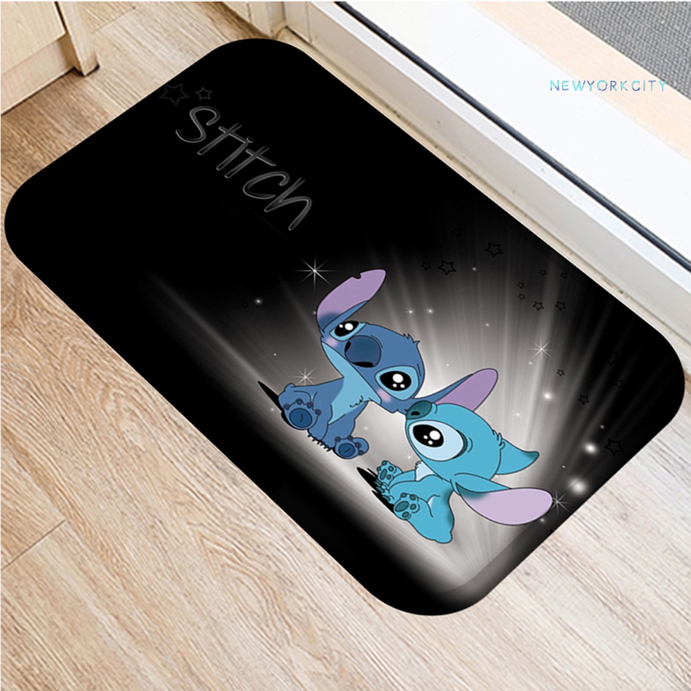 Thảm lót cửa chùi chân Chống Trượt Họa Tiết Hoạt Hình Dễ Thương