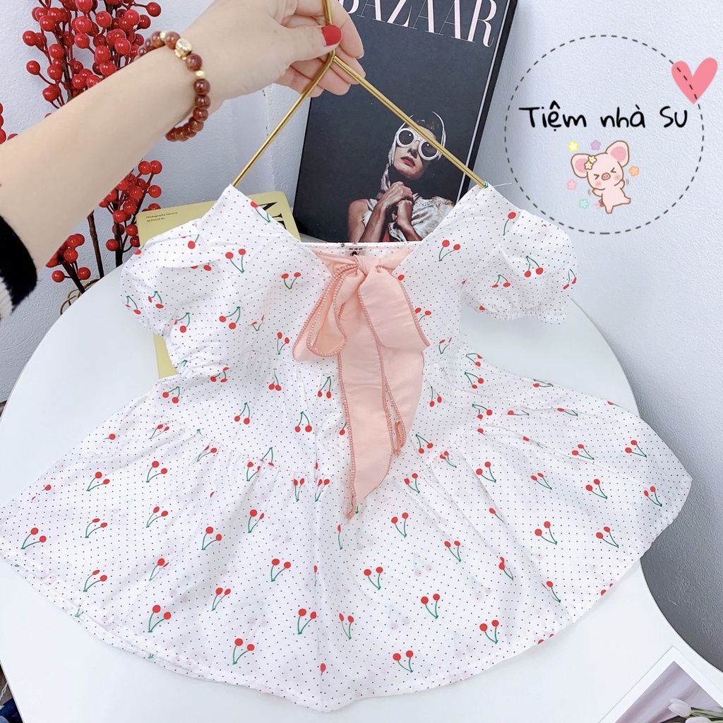 Váy xòe cho bé gái phong cách Hàn quốc siêu xinh, siêu cute (08-20kg)