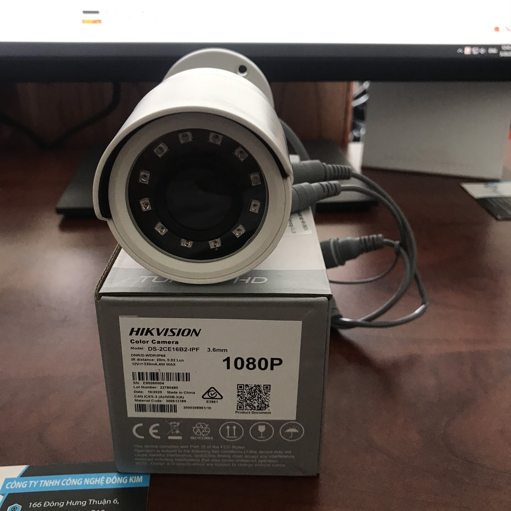 Camera HDTVI 2MP HIKVISION DS-2CE16B2-IPF | WebRaoVat - webraovat.net.vn