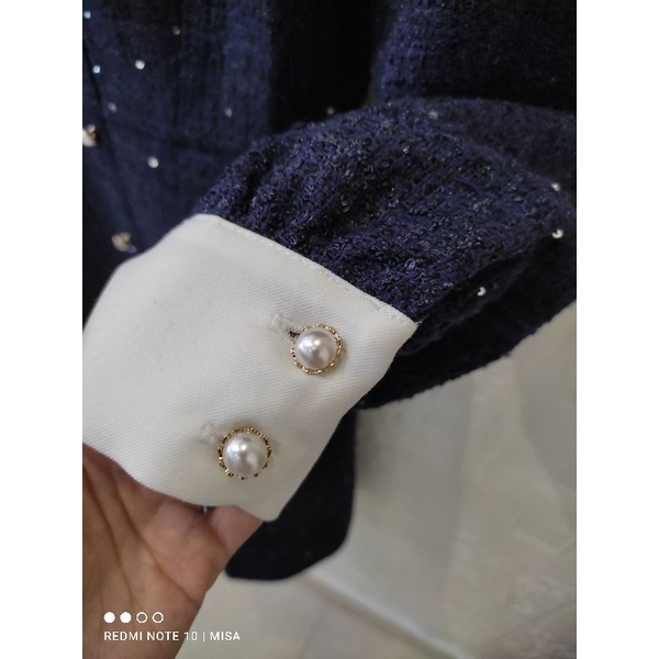 ẢNH THẬT, Váy dạ tweed Vero Moda chính hãng sale.