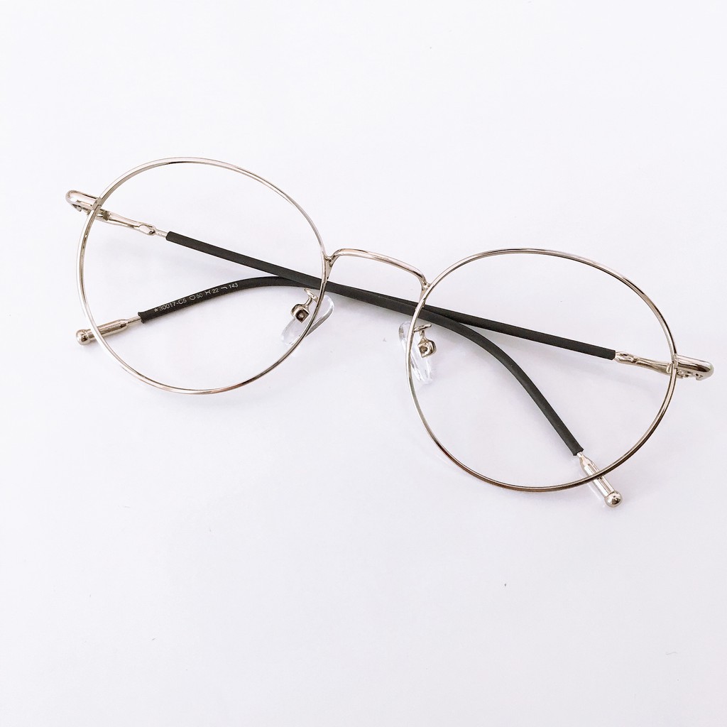 Gọng kính tròn kèm mắt cận viễn loạn mã 30017 | BigBuy360 - bigbuy360.vn