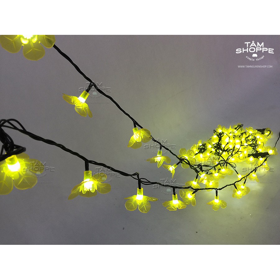 Dây đèn led Hoa mai vàng Số 14 DLTT