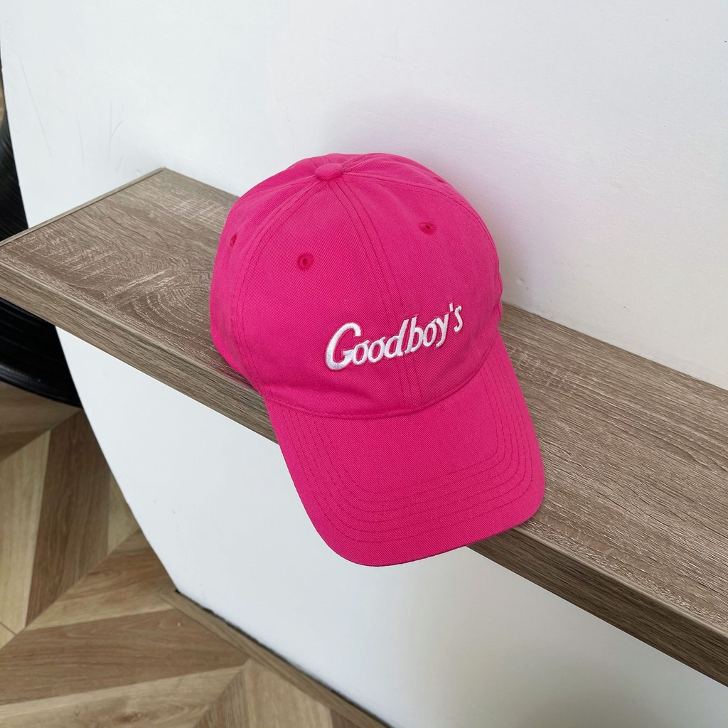 Mũ lưỡi trai thêu chữ Goodboys phong cách retro cá tính