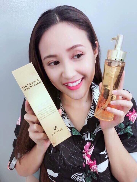 TINH CHẤT VÀNG 24K VÀ COLLAGEL LUXURY 3W CLINIC