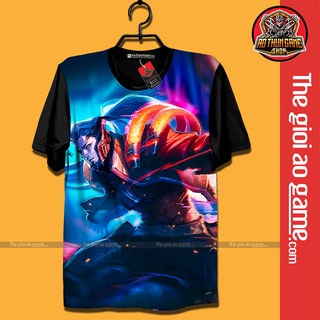 Áo Liên Quân , Áo Thun Liên Quân Mobile Murad Siêu Việt Unisex Nam Nữ Cổ Tròn Tay Ngắn Form Rộng / Thegioiaogame.com