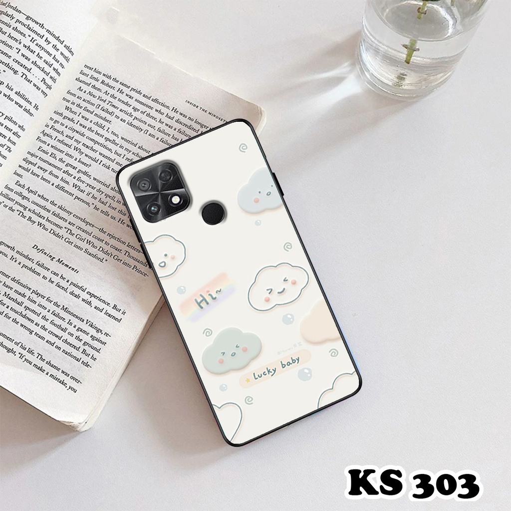 Ốp lưng Poco C40 4G - Ốp in hình gấu &amp; thỏ đang yêu - lưng nhám viền TPU cao cấp