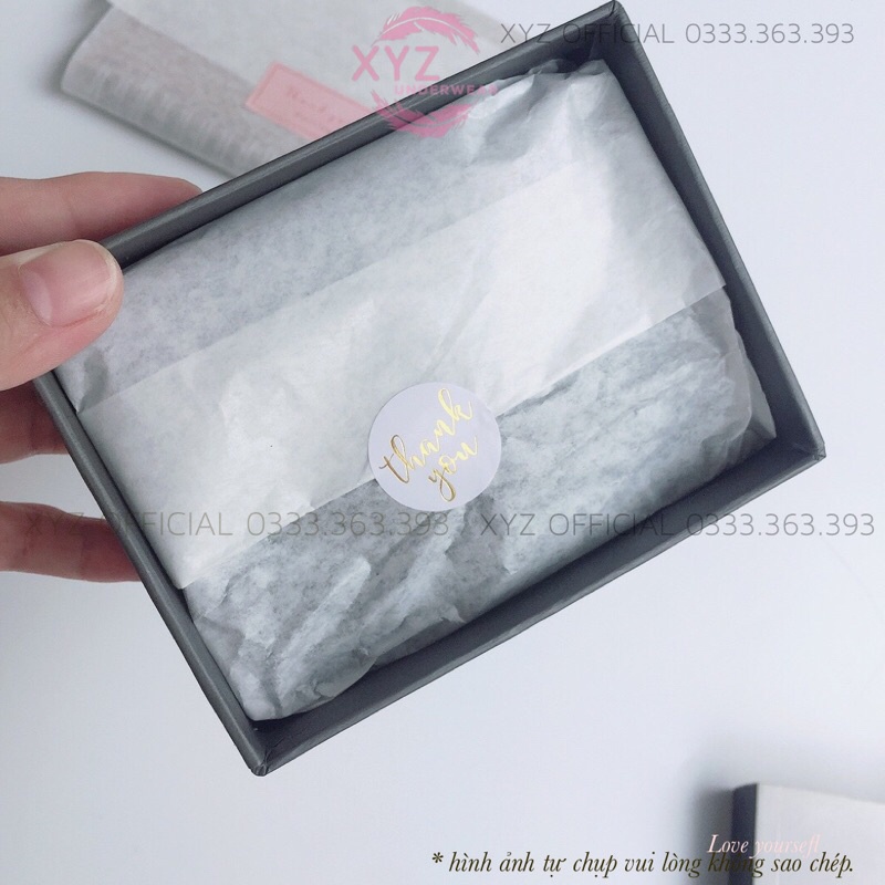 50- 100 Sticker miếng dán  thank you ánh nhũ trang trí hộp quà, túi giấy, trang trí gói hàng,giấy gói quần áo dễ thương.