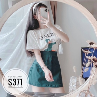 Bigsize Set vịt xanh S371