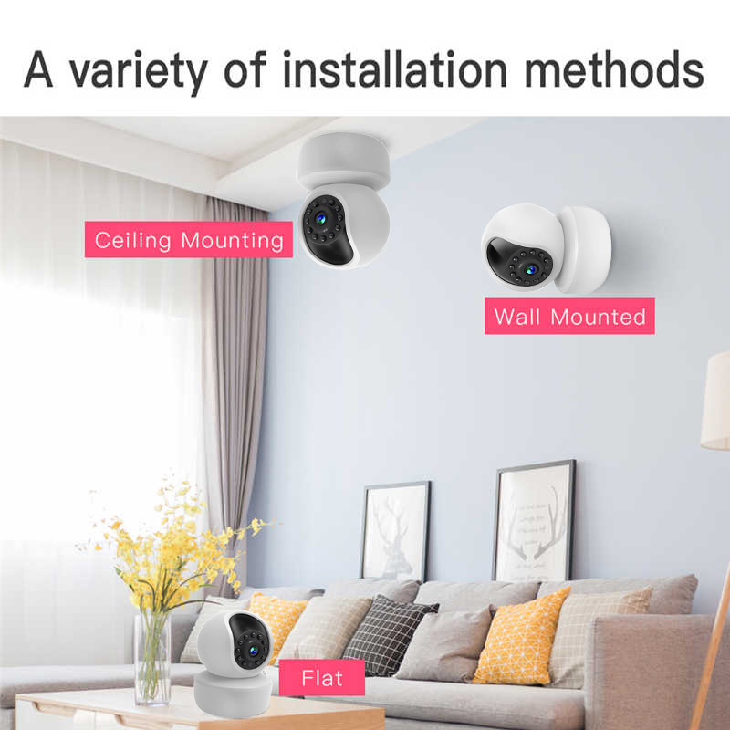 Camera Ip Wifi Không Dây Mini 1080p Ptz