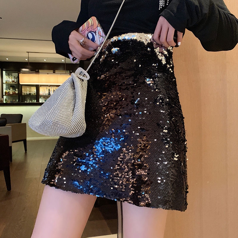 Chân váy chữ A lưng cao dài đến giữa đùi thời trang mùa hè và xuân Hàn 2020 | BigBuy360 - bigbuy360.vn