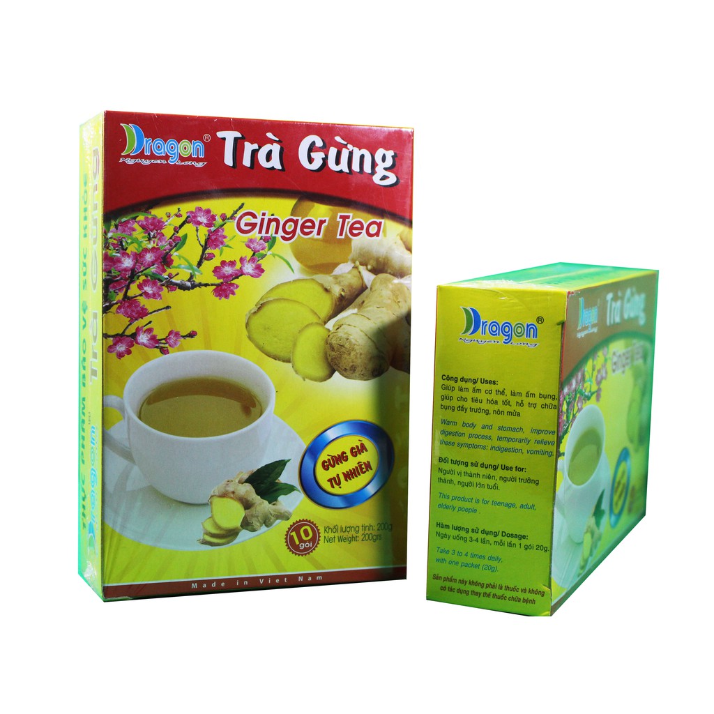 Trà Gừng DRAGON (10 gói x 20g)