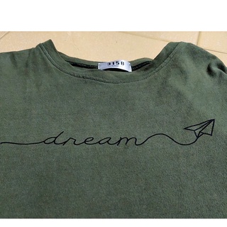 Áo Thun Cotton "Dream" Basic From Rộng Dưới 70kg