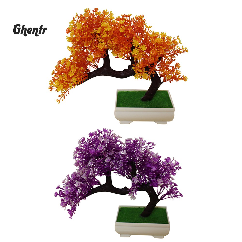 Cây bonsai giả trang trí không gian xanh