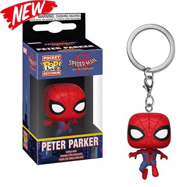 Móc Khóa Hình Nhân Vật Peter Parker Spiderman