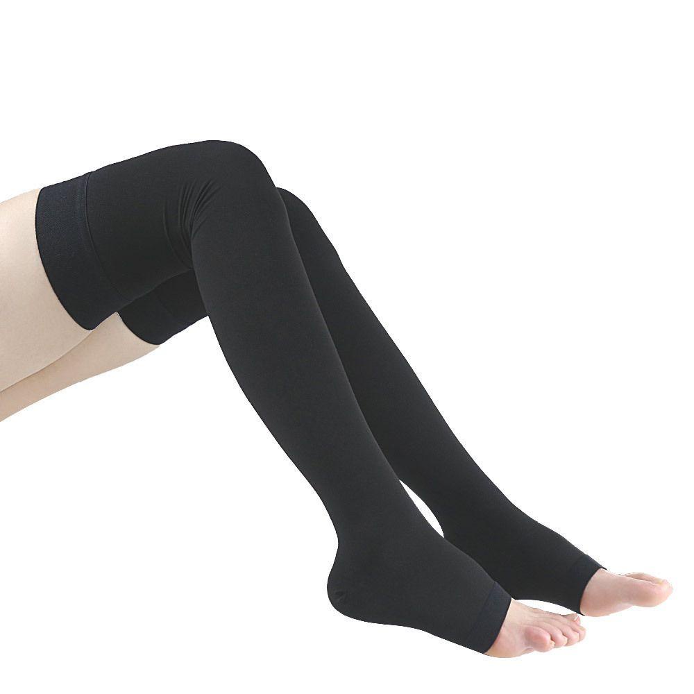 1 Cặp Vớ Nén Bắp Chân Thoáng Khí Bảo Vệ Bắp Chân Chất Lượng Cao