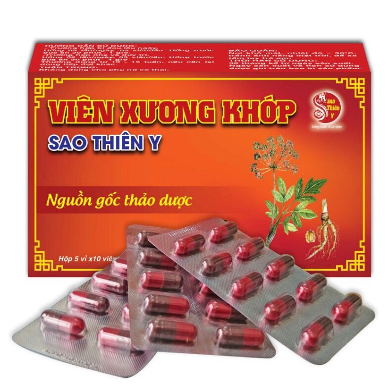 Viên Xương Khớp Sao Thiên Y (Hộp 50 Viên)