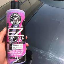 Phủ bóng sơn xe ô tô Chemical Guys Ez Cream Glaze dạng kem đùng đánh bóng xe, phủ bóng cho xe ô tô, motor 480ml.