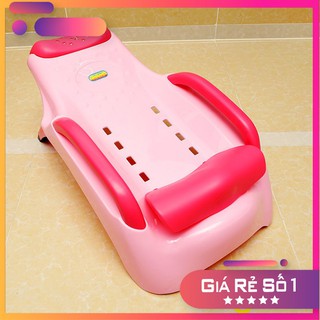 Ghế Gội Đầu Cho Bé  Việt Nhật Có Tấm Lót Đỡ Gáy Bé Không Bị Mỏ (Có Tay Nắm)