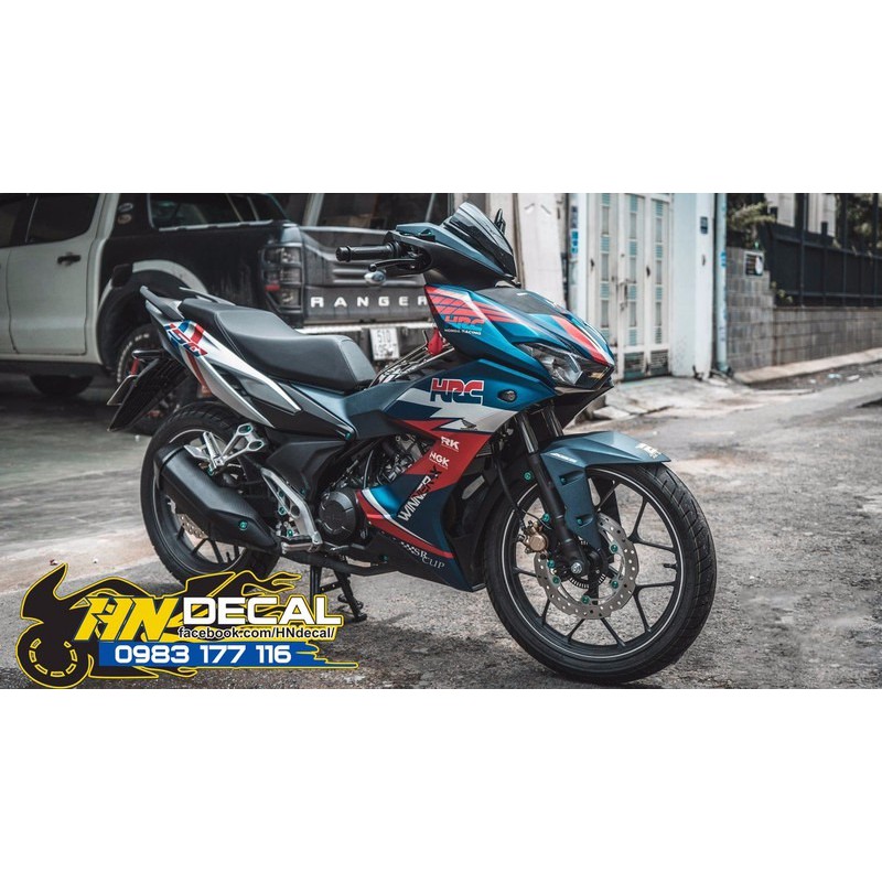 Tem Trùm Winner X Xanh Bạc Đỏ