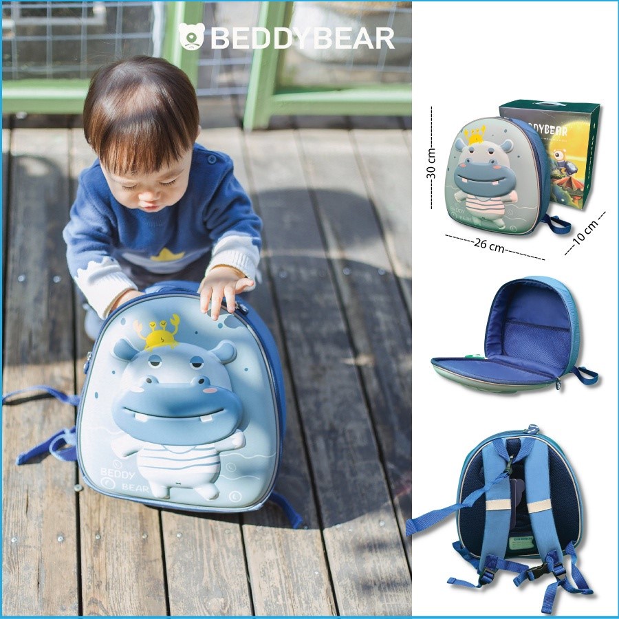 Balô BEDDYBEAR Cho Bé Từ 2 Tuổi Học Mẫu Giáo Mầm Non