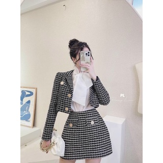 set vest dạ