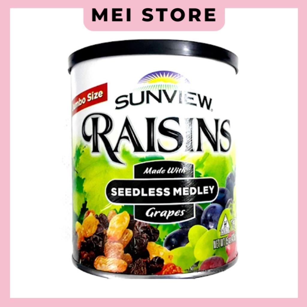 Nho Khô Sunview Raisins Vị Hỗn Hợp 425g - Chính Hãng Mỹ