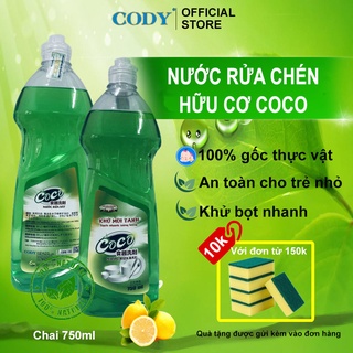 Nước rửa chén hữu cơ Coco 3.8L hoàn toàn từ thiên nhiên