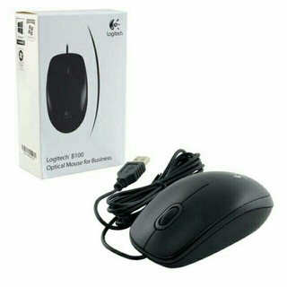 Chuột quang có dây logitech B 100 chính hãng Vĩnh Xuân